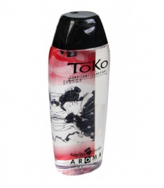Лубрикант на водной основе с ароматом пьянящей вишни TOKO, 165мл, SHUNGA
