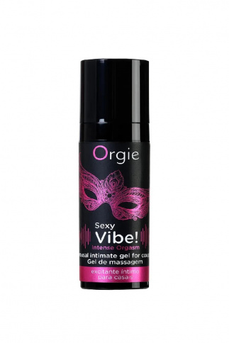 Жидкий вибратор ORGIE Sexy Vibe Intense Orgasm с покалывающим, разогревающим и охлаждающим эффекто фото 1