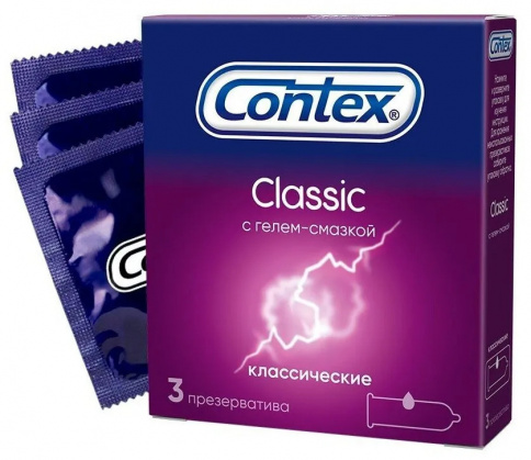 Презервативы Contex Classic 3 шт фото 1