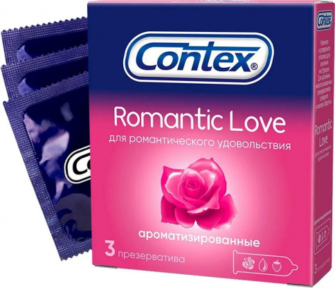 Презервативы Contex Romantic Love 3 шт фото 1